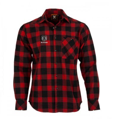 Picture of Classic Flannel Shirt in Red by RAM