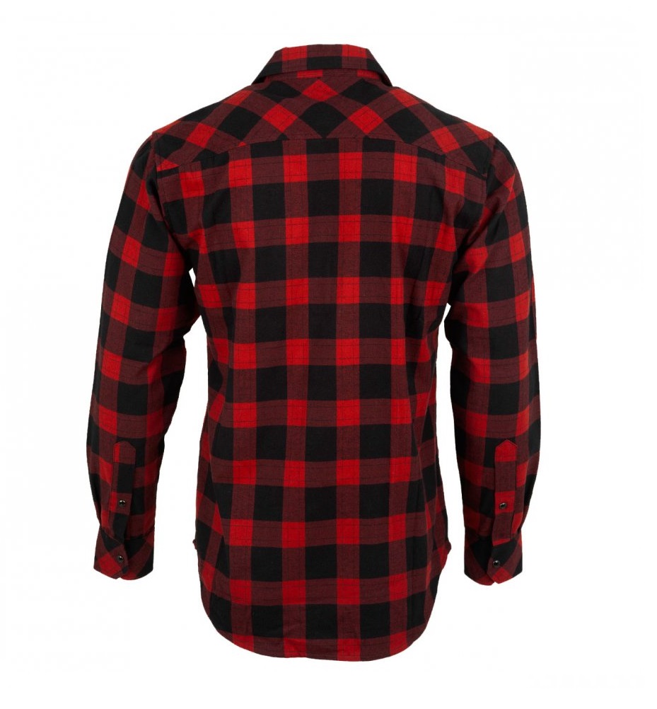 Picture of Classic Flannel Shirt in Red by RAM