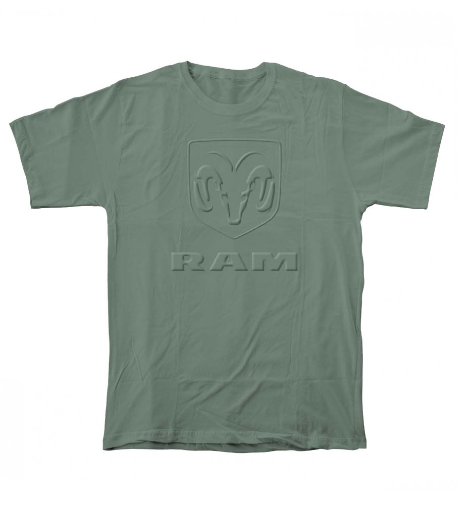 Picture of Green Embossed T-Shirt from RAM