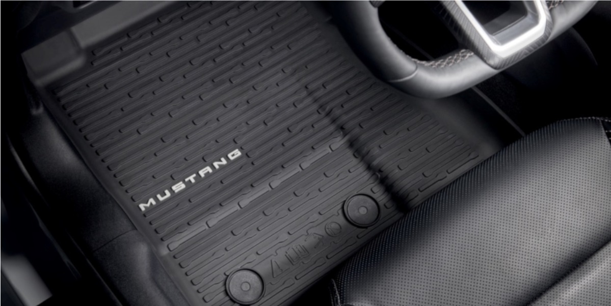 Picture of Rubber Floor Mats Mustang 2024+