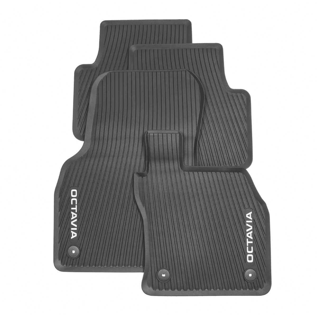 Picture of Rubber Floor Mats Skoda Octavia