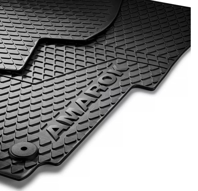 Picture of Rubber Floor Mats VW Amarok 2023+         