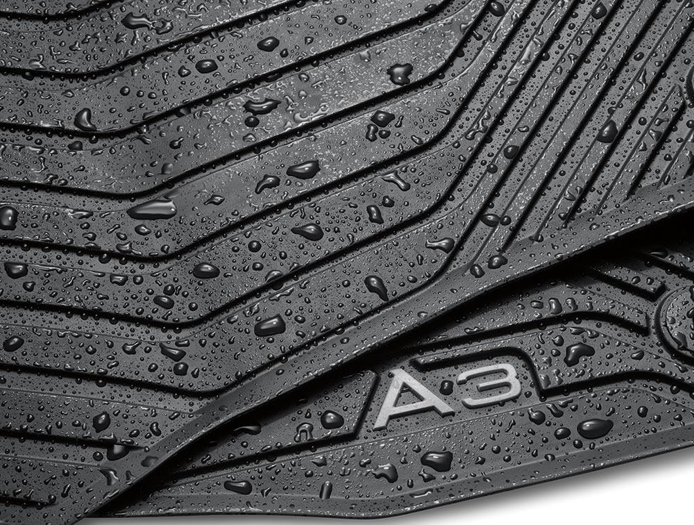Picture of Rubber Mats Rear Audi A3 2015-20