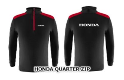 Picture of Honda Qtr-Zip Long-Sleeve Top