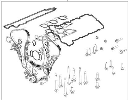 Picture of VZ V6 Commodore Timing Chain Kit