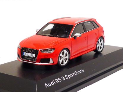 Picture of Audi RS3 Model 1:43 Catalunya Red