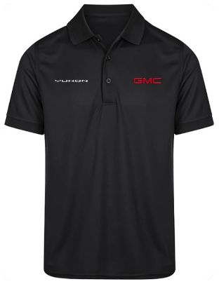 Picture of GMC Performance Polo Shirt Black
